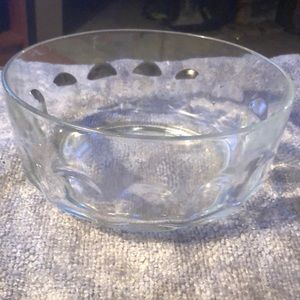 Arcoroc Large Clear Glass Bowl VTG